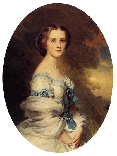 Melanie de Bussiere, Contessa Edmond de Pourtalès da Franz Xaver Winterhalter
